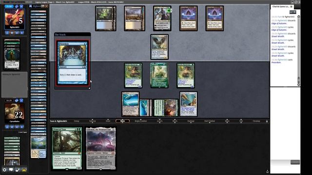 MONO-GREEN POST! Legacy Cloudpost big mana MTG смотреть онлайн