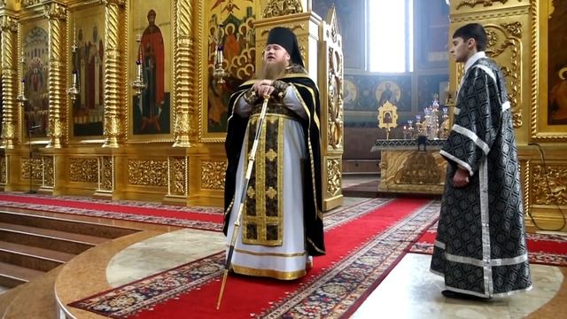 Проповедь игумена Варфоломея в день памяти вмч. Феодора Тирона смотреть онлайн
