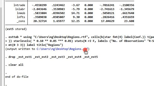 (Stata16): How to Perform Panel Sub Sample-Analysis #paneldata #pooledols #dummyvariables смотреть онлайн