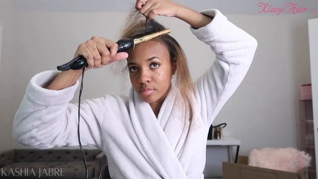 WHAT'S IT GIVING? ? FLAWLESS & EASY INSTALL | SEW-IN OR V-PART?? Ft. Klaiyi Hair