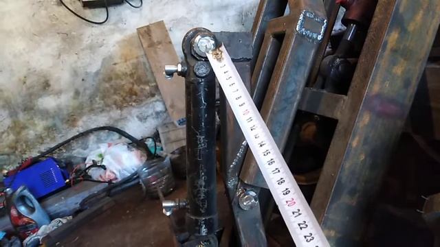 Самодельный мини погрузчик своими руками, размеры стрелы смотреть онлайн