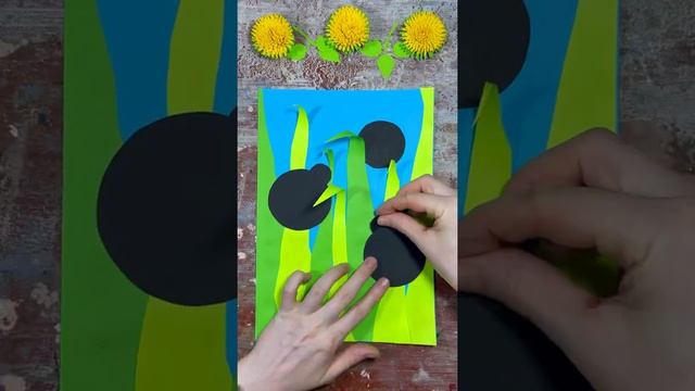 Летние поделки/ аппликация божьи коровки из бумаги смотреть онлайн