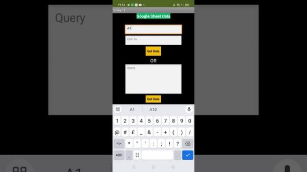 How To Get Data From Google Sheet in MIT App Inventor.