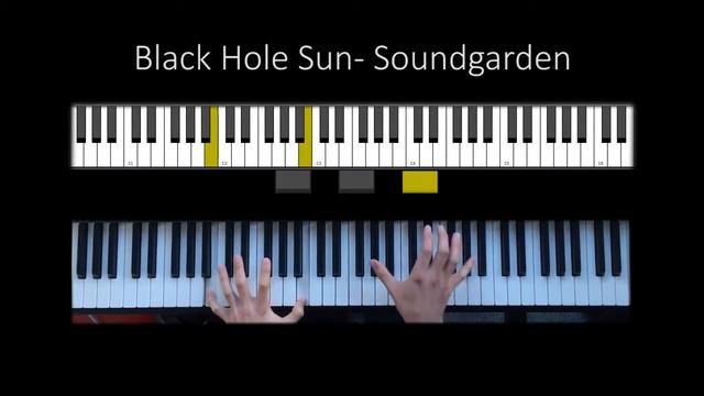 Black Hole Sun (piano solo) + MIDI смотреть онлайн