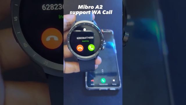 mibro A2 support WA call? #smartwatchmurah #smartwatch #viral #mibro #gadgets смотреть онлайн