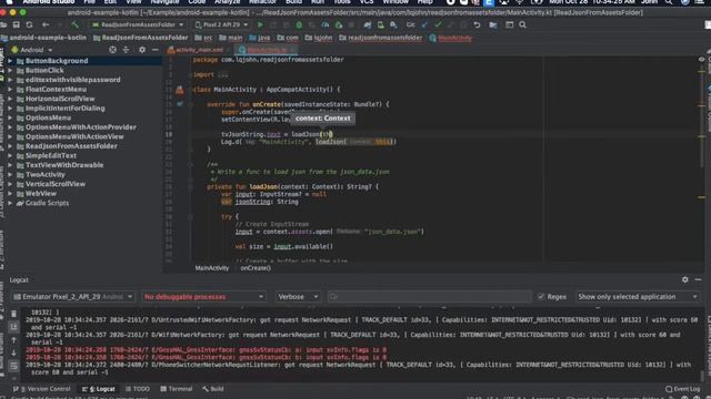 #16 How to read JSON file / JSON String from Assets folder in Android - Kotlin Android for beginner смотреть онлайн