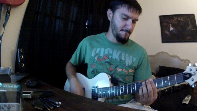Coming Undone By Shatterglass Lead Guitar Play Through. смотреть онлайн