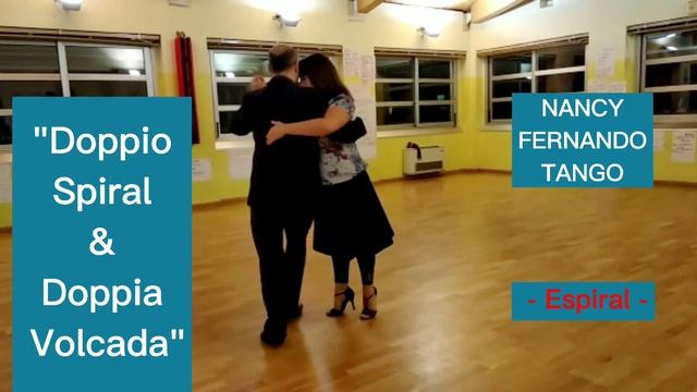Tango ~ "Doppio Spirale & Doppia Volcada" - Nancy Fernando Tango смотреть онлайн