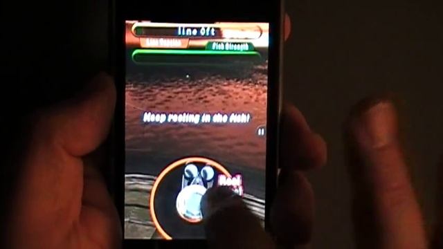 Iphone 3G Flick Fishing Game Review смотреть онлайн