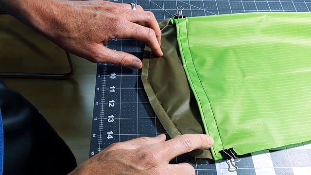Back Panel Walk Thru for Trail Running Backpack Pattern смотреть онлайн
