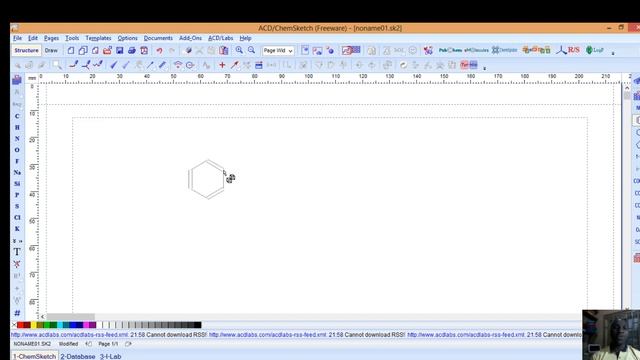 how to draw chemical structures with The Chem sketch смотреть онлайн