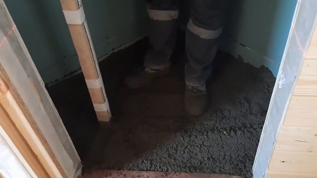 Фиброцементная полусухая стяжка .Подготовка,монтаж. смотреть онлайн