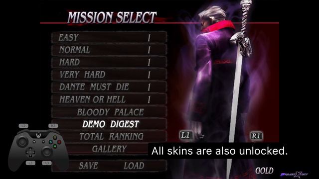 Devil May Cry 3 Special Edition (PS2 & PC 2006) Unlock Everything Cheat Code смотреть онлайн