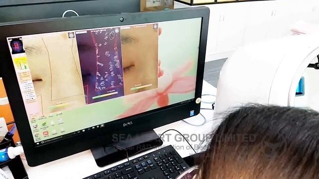 3D Facial Skin Analyzer Machine RGB/UV/PL Spectrum Magic Mirror смотреть онлайн