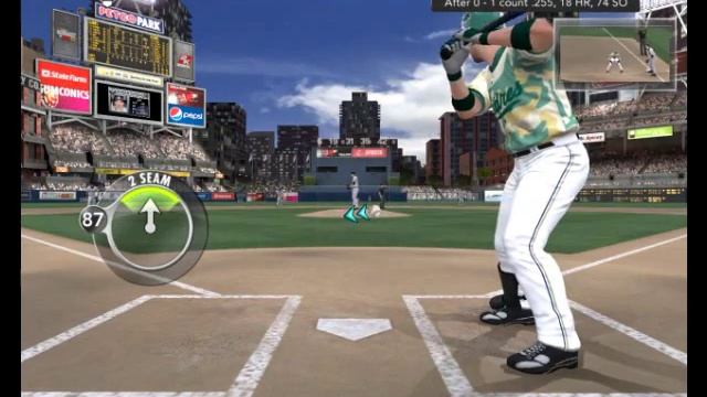 MLB 2K10 Gameplay (Giants Vs. Padres)