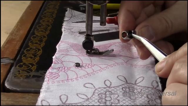 Подольская швейная машина. Механизм зажима иголки. Видео №61. смотреть онлайн