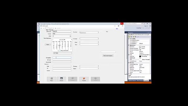 3 Controles MothCalendar, MaskedtextBox y NumericUpDown смотреть онлайн