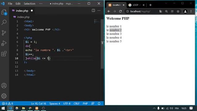 PHP Cours 10 : Do while Loop in Arabic Darija دورة بالدارجة لتعلم PHP смотреть онлайн