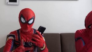 To day is Day Off | Spider-Man funny episode