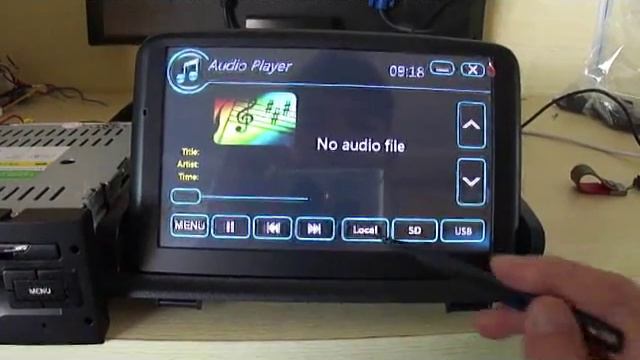 Radio DVD GPS Navigation Headunit Stereo Review for Peugeot 307 смотреть онлайн