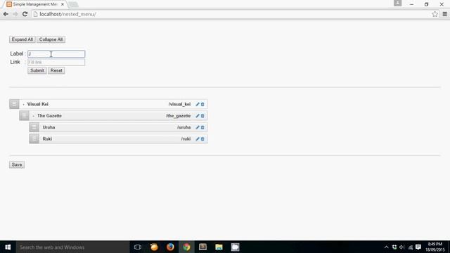 [ PHP, MySQL, JQuery ] Simple Management Menu смотреть онлайн