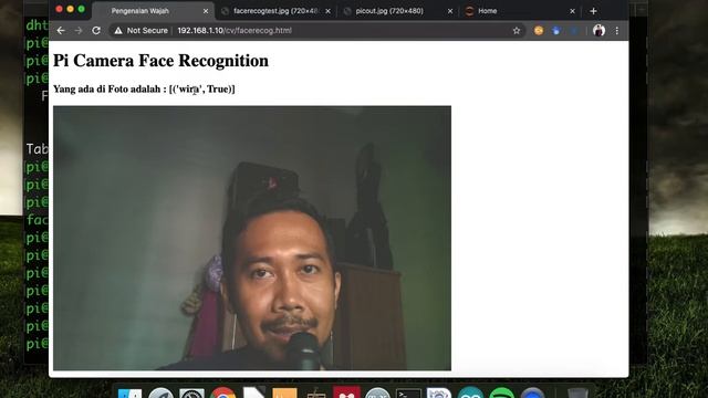 raspberry pi dengan python cgi, opencv, pickle, jquery untuk web face detection dan recognition смотреть онлайн