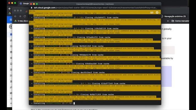 Instalar Laravel 7 + Mysql + php 7 4 + Google Cloud смотреть онлайн