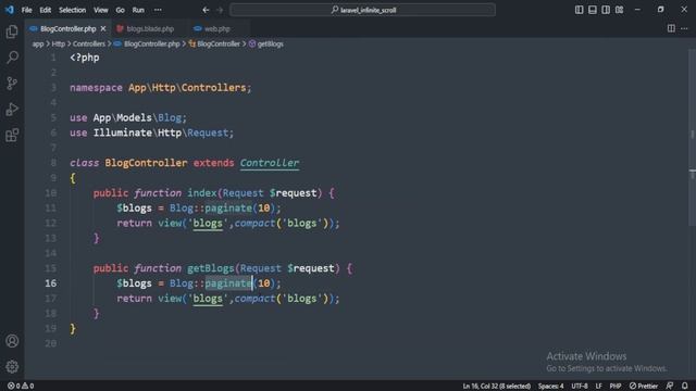 Laravel 10 Infinite Scroll Pagination | Source Code | PHP Tech Life Hindi смотреть онлайн