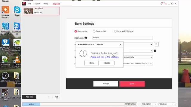 How to burn a CD/DVD in Windows 10 ,8,7 | Wondershare DVD Creator | mp4 to dvd converter|Hindi смотреть онлайн