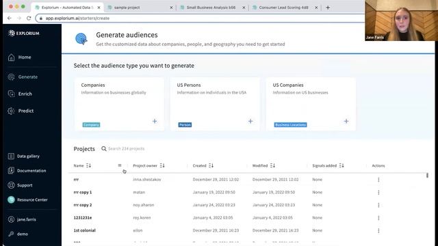 Explorium Generate Audiences Demo смотреть онлайн