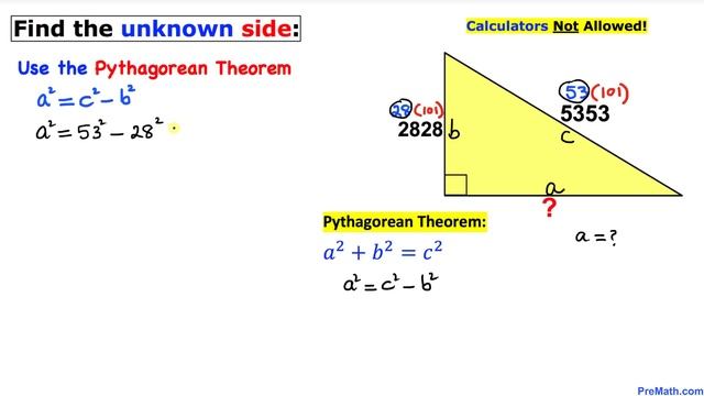 Use this simple Hack to find the Unknown Side of this Triangle in Seconds. No Calculators! смотреть онлайн