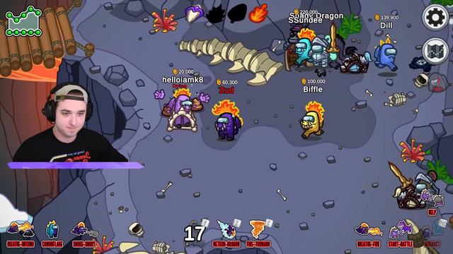 I'm a Dragon Mod in Among Us смотреть онлайн