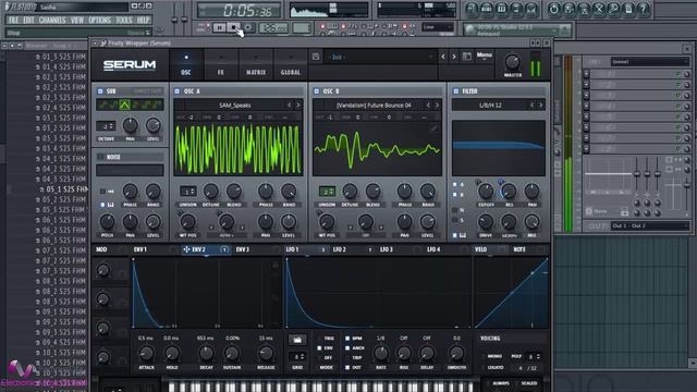 Накрутка звуков с нуля в Serum с Александром Владимировым (FamousDJs School) смотреть онлайн