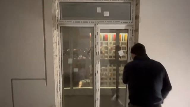 ЖК "Спутник" Строгино - установка портального балконного блока с раздвижной створкой смотреть онлайн