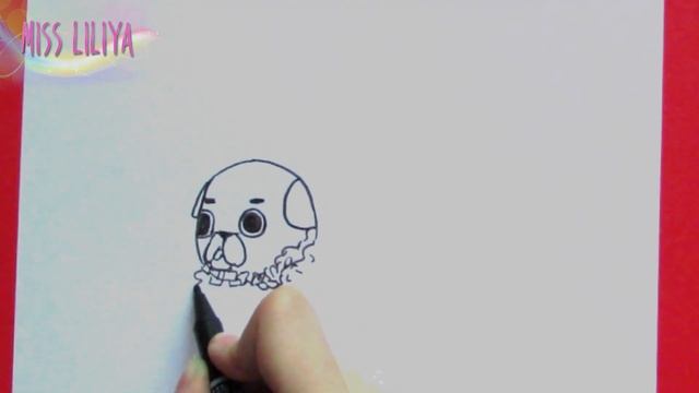 Як легко намалювати СОБАКУ ШАУРМУ. Прості малюнки смотреть онлайн