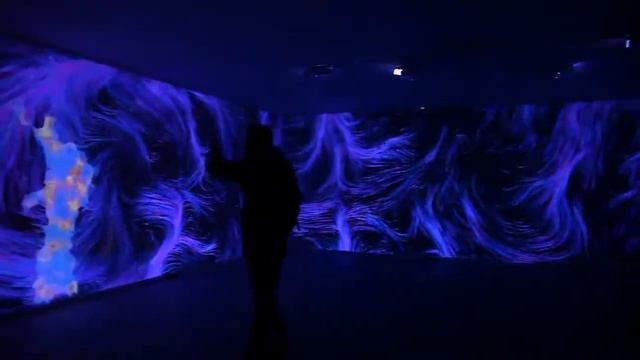 5 particles use Kinect and Processing смотреть онлайн