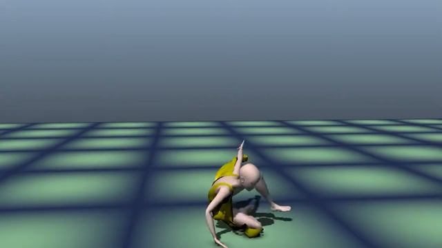 nCloth - Симуляция одежды на танцующем персонаже (платье, шарф) смотреть онлайн