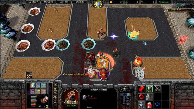 Warcraft 3: How To Play Pumpkin Td (Hard)