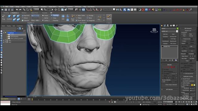 (Урок 3ds Max) - Ретопология | Retopology