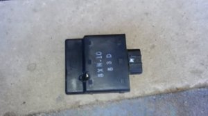 Снятие огранечителя комутатора скутера Yamaha jog sa 16