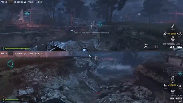 Call of Duty® Ghosts extinction splitscreen смотреть онлайн