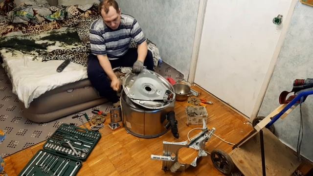 Разобрал бак от стиралки смотреть онлайн