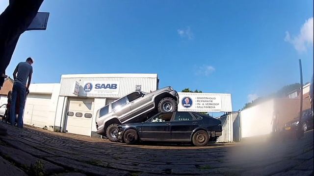 Opel Monterey on 37" boggers - Isuzu Trooper - Flexing - Crushing cars - SAS смотреть онлайн