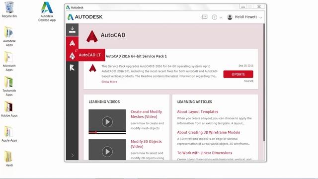 01 vernieuwde Autodesk desktop app смотреть онлайн
