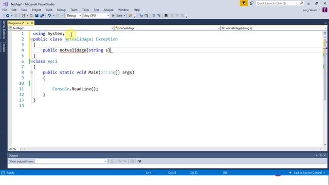 C# Tutorial 20 - Exception Handling - Throw Keyword, Custom Exception in c Sharp(#) смотреть онлайн