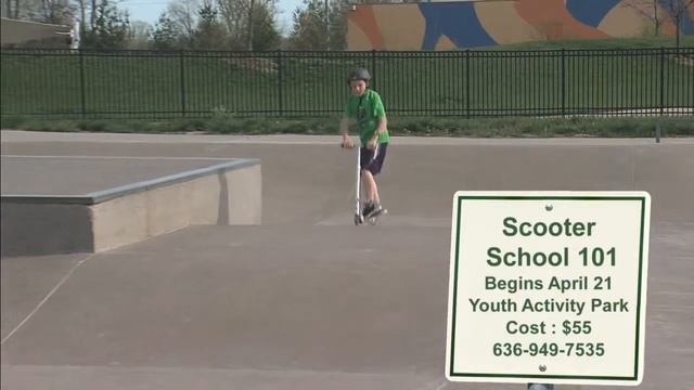 Scooter School 101 - Begins April 21, 2015 - St. Charles County Parks, MO смотреть онлайн