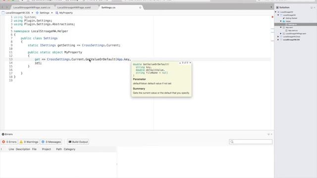 Xamarin Forms Local Storage смотреть онлайн
