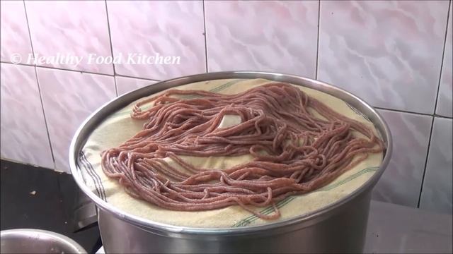 Healthy Noodles Recipe-Ragi Noodles - Finger Millet Noodles Recipe-Noodles Recipe in Tamil смотреть онлайн