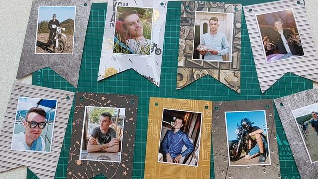 #миниальбом ? - гирлянда. Продолжение. Часть 2. #scrapbooking #minialbum #скрапбукинг смотреть онлайн