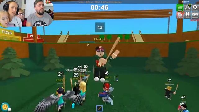 Пол это лава в ROBLOX Симулятор - Мы играем Роблокс смотреть онлайн